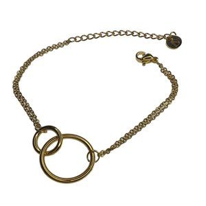 Infinity Best Friends Bracelet Gold Tone New